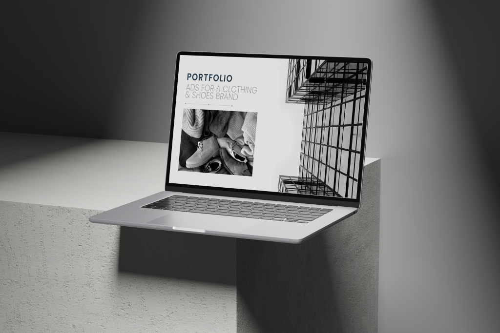 Ads For Clothing & Shoes Brand